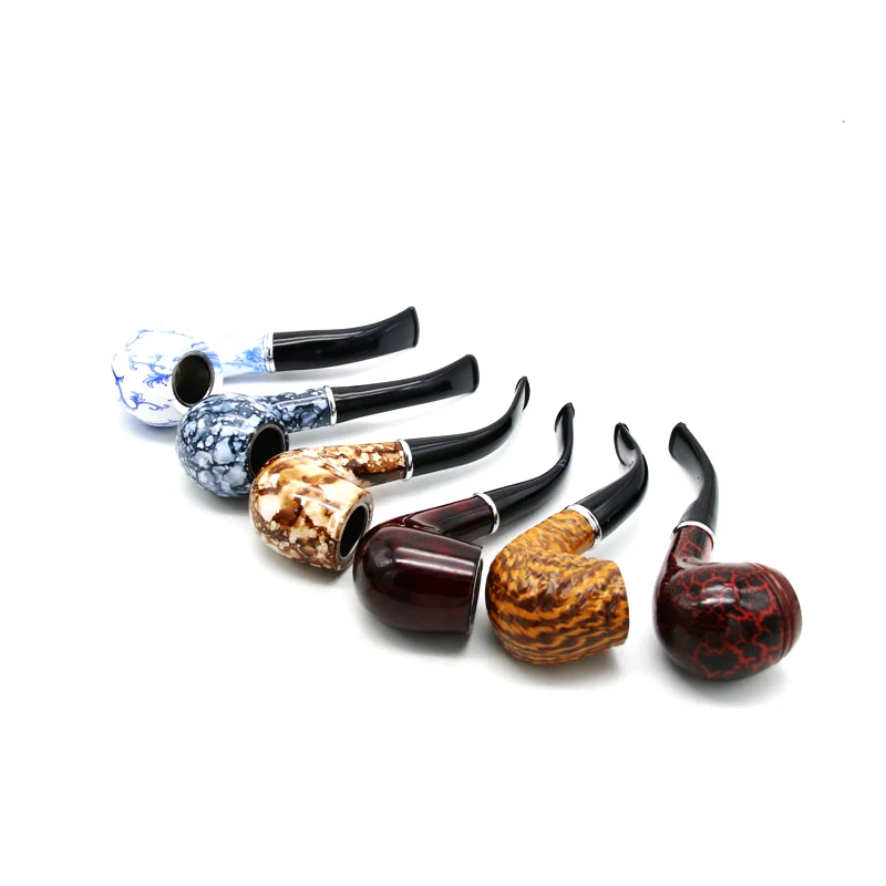 Деревянная трубка 6 шт./компл. с подарочной коробкой|wood pipe|smoking wooden pipefashion pipes |