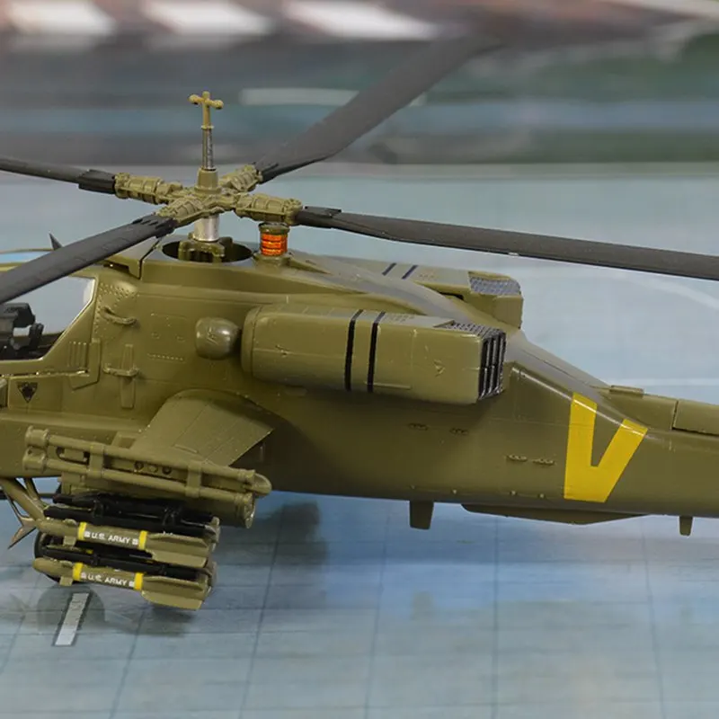 1/72 масштаб предварительно построенный AH-64 Вертолет AH-64A хобби Коллекционная Apache готовая пластиковая модель самолета