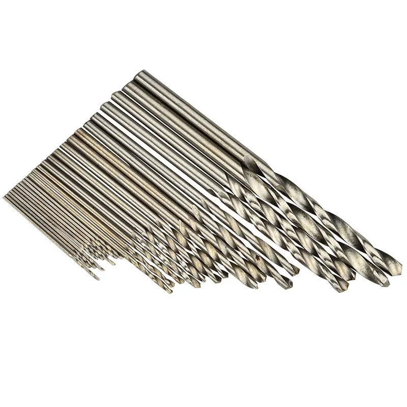 

25Pcs Hss Micro Twist Drill Bit Set 0.5mm~3mm High Speed Steel Pcb Mini Drill Jewelry Tools For Dremel Bit Electric Drill