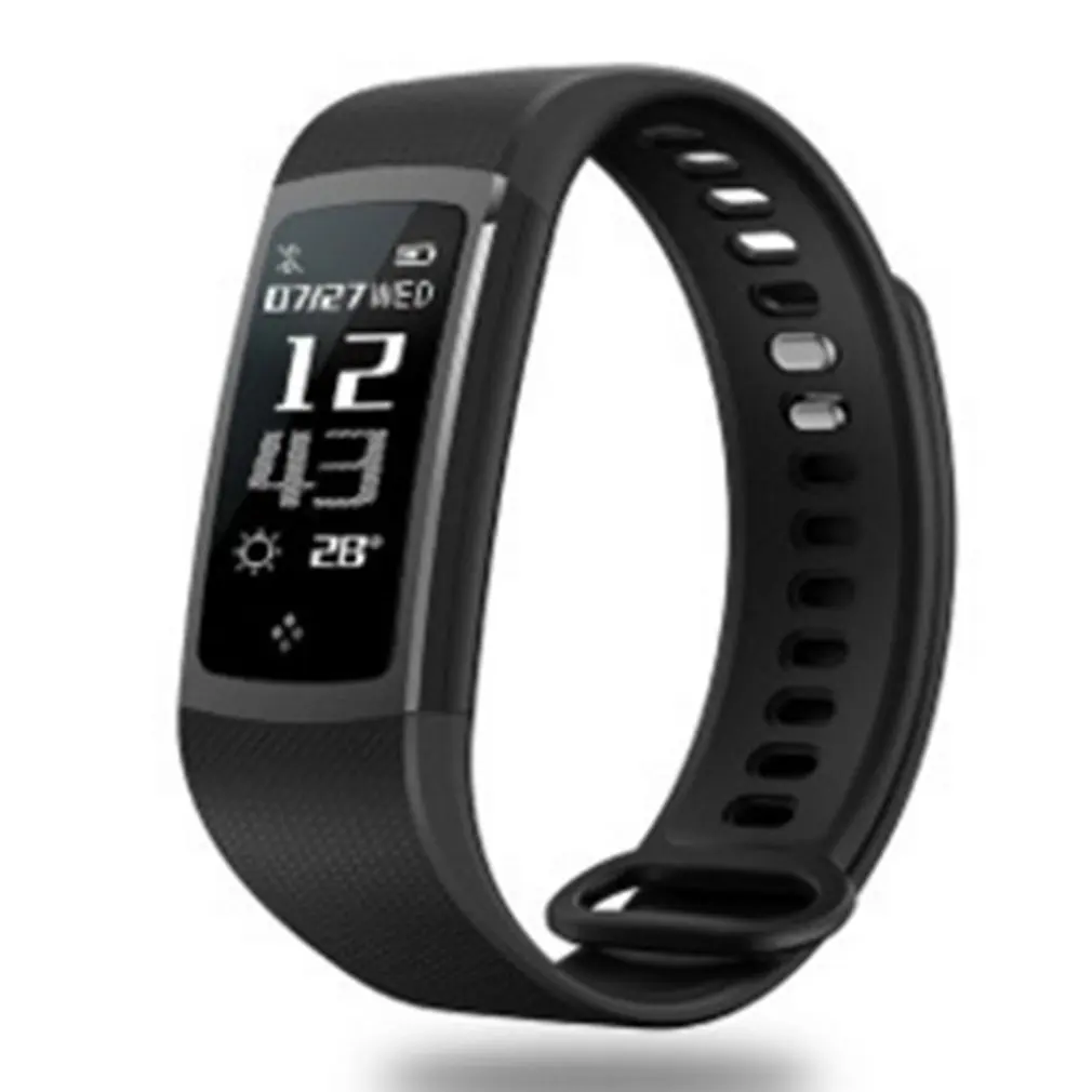 

S8 0.96 Inch Fitness Health Tracker Sport Watch Wearable Device Heart Rate Monitor Blood Pressure Smart Wristband