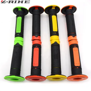 

FOR KAWASAKI Handle Grip Motorcycle High Quality Dirt Pit Bike Motocross 7/8" Handlebar Rubber Gel PRO Hand Grips Brake Hands