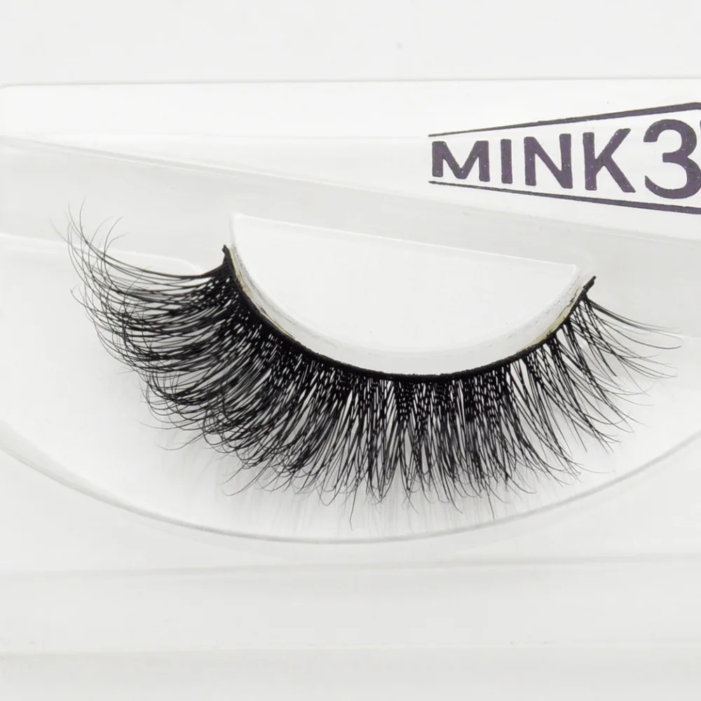 

Visofree 3D Mink Eyelashes Upper Lashes 100% Real Mink Strip Eyelashes Handmade Crossing Mink Eye Lashes Extension A19