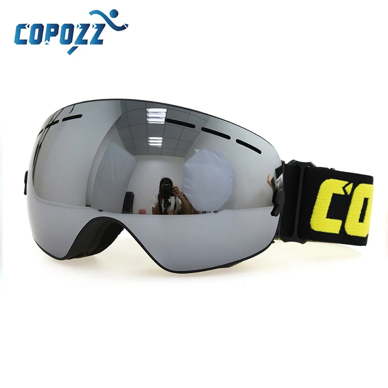 Copozz поляризованные лыжные очки с двойными линзами UV400 противотуманные gafas