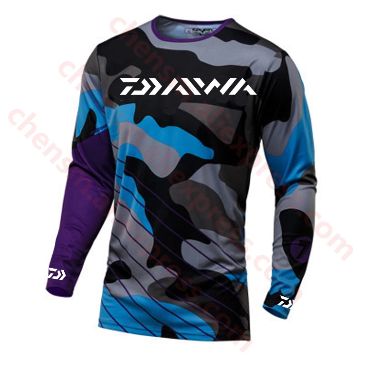 2019 DAIWA летняя обувь для мужчин с длинным рукавом Рыбалка одежда ультратонкие