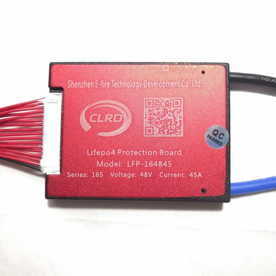  Ausgewogene 16 S 48 V 25A 35A 45A 60A BMS PCB PCM für LiFePO4 Batterie