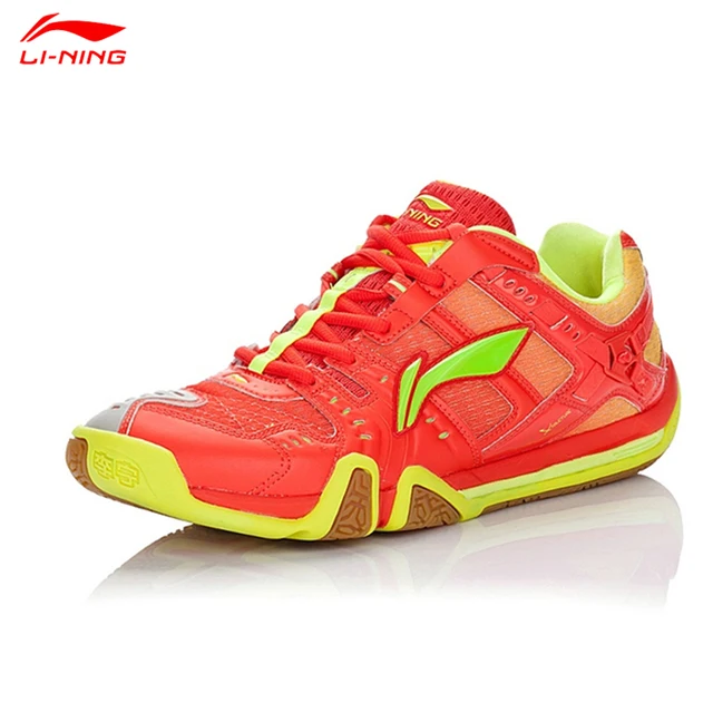 Cheap China badminton Team Women Sponsor Shoes Li-Ning  Affixed to the ground Hard-Wearing Women Sport Tennis Shoe Lining AYAH006