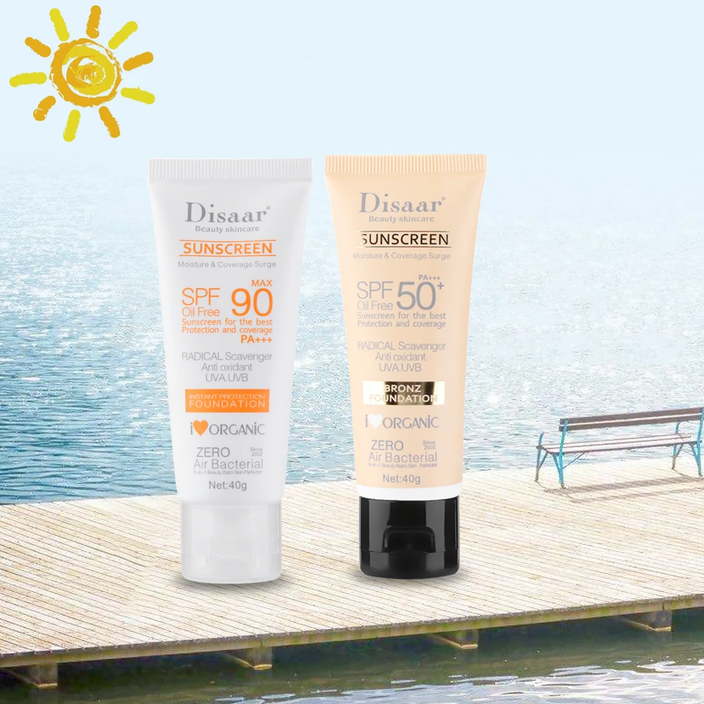 Buy 1pc 100ml Face Sunscreen Cream Refreshing Moisturizing Waterproof Oil