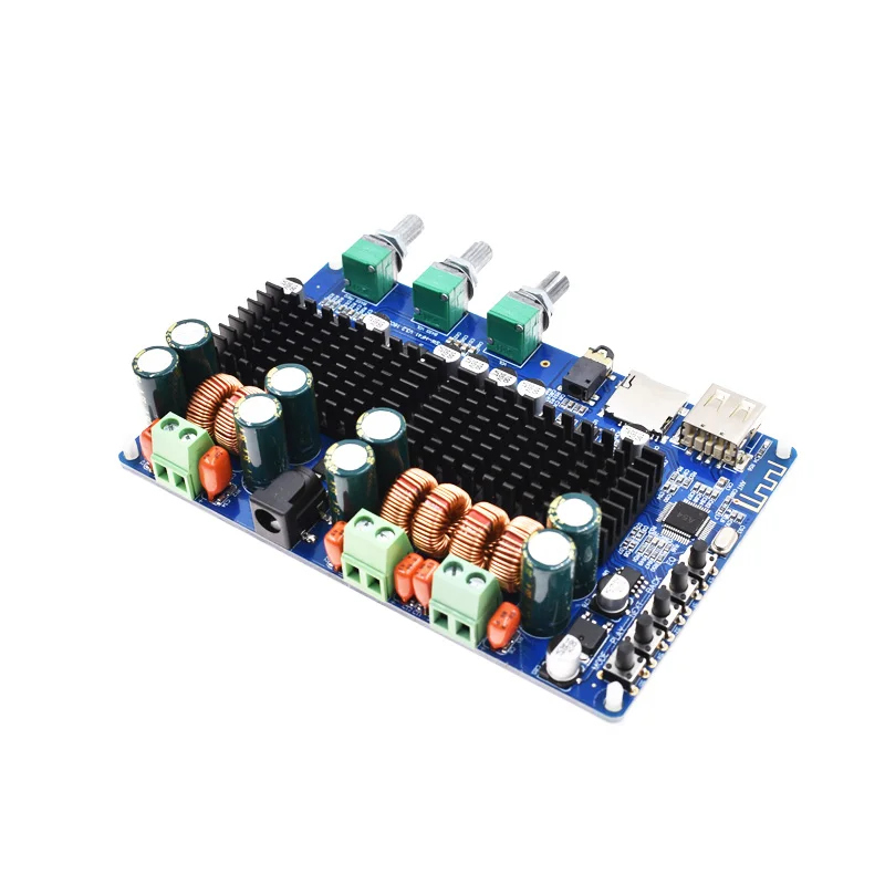 TPA3116 2x50 Вт + 100 2 1 канальный Bluetooth цифровой Сабвуфер Усилитель мощности