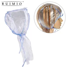 Одноразовая салонная цветная шапочка для мелирования волос с пластиковым крюком многоразовый набор глазурь Опрокидывающий цвет Инструменты для укладки волос