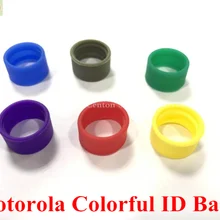 6x Цвет ошейник с опознавательным знаком различие для Motorola антенна XPR3500 XPR7380 XPR7550 P8668 P8268 P6600 Портативный радио Walike рации