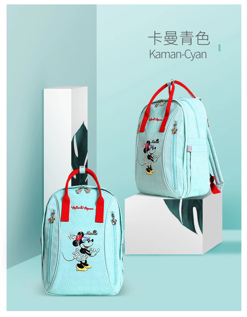 Disney бутылочка для кормления Изоляционные сумки USB Оксфорд ткань пеленки сумка для хранения рюкзак мода водонепроницаемый большой емкости
