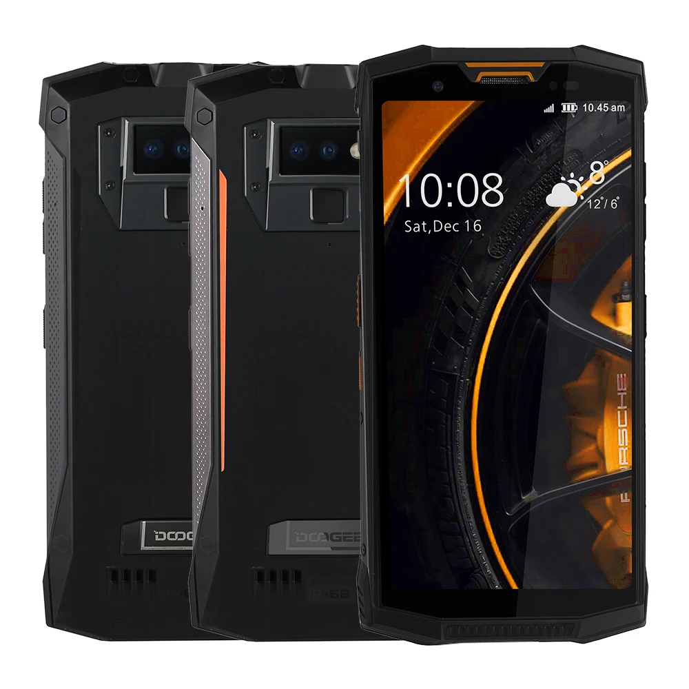 IP68/IP69K иди и болтай Walkie talkie “иди DOOGEE S80 мобильного телефона Беспроводной зарядка