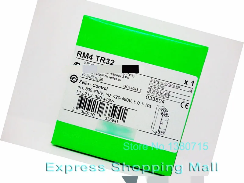 RM4TR32 Phase Failure ELECTRIC TELEMECANIQUE Voltage Monitoring Relay RM4TR32 Phase Failure ELECTRIC TELEMECANIQUE Voltage Monitoring Relay