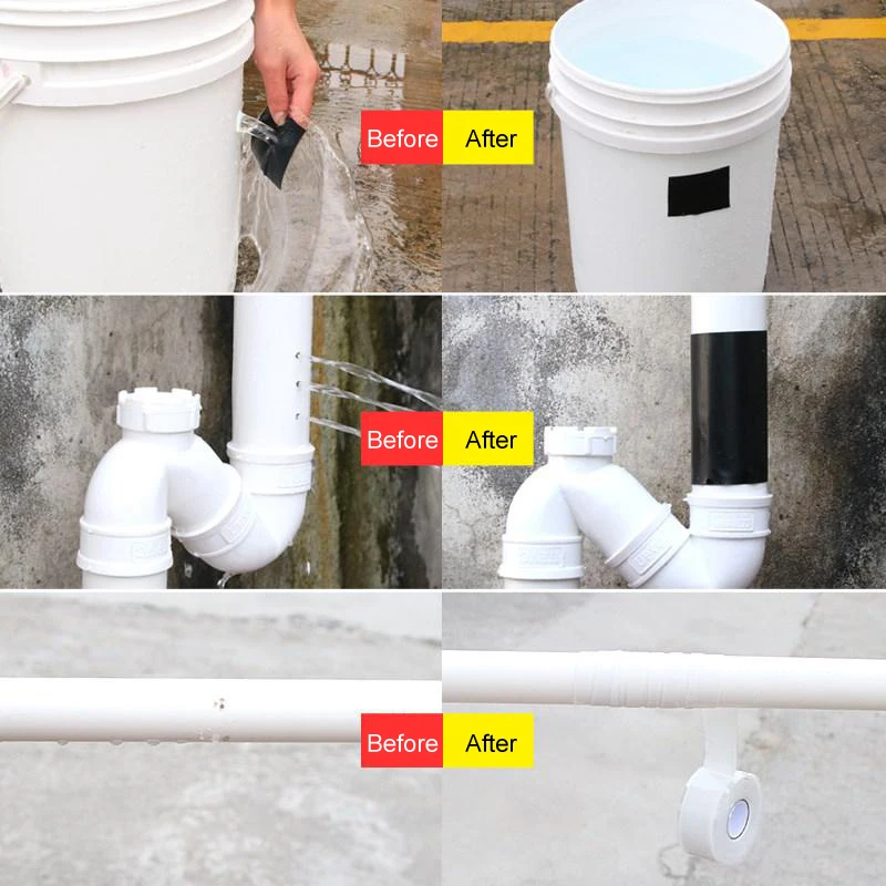 

HOT Super Fix Strong Waterproof Leakproof Repair Tape Performance Fiber Fixing Seal Tape UK