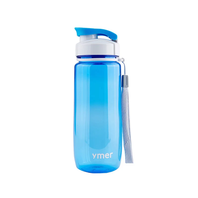 590/560 мл бутылка с водой, Спортивная походная бутылка, пластиковая прозрачная переносная Спортивная бутылка - Цвет: 590ML