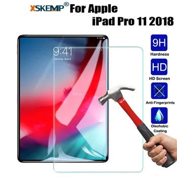 

Cheap Tempered Glass Tablet Screen Protector Anti-Scratch Film For Apple New iPad 2018 9.7 & Apple iPad Pro 11 2018 Glossy Film