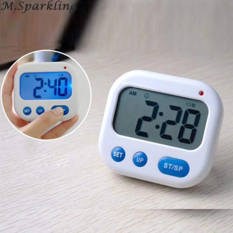 

Timer Electronic Candy Watch Desktop Display Student Clock Desk Gadgets 2018 Vibration Alarm clock Luminova LED Digital