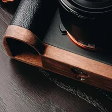 High Quality Handmade Wooden Base Quick Release L Plate / L Bracket fit for Sony A7II A7RII A7SII A7M2