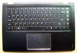 Новый оригинальный для Lenovo Йога 3 14 US CZ RU по английский Keyboard + palmrest ободок верхний Чехол черный