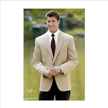 

costume homme Groom men suit Tuxedos Groomsmen Wedding Party Best Man Suits 2017 latest coat pant designs (Jacket+Pants+Tie)