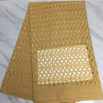 

High Quality Cotton Dry Lace Fabric Swiss Nigerian White Lace African Swiss Voile Lace Fabric In Switzerland 2018 With Eyelet