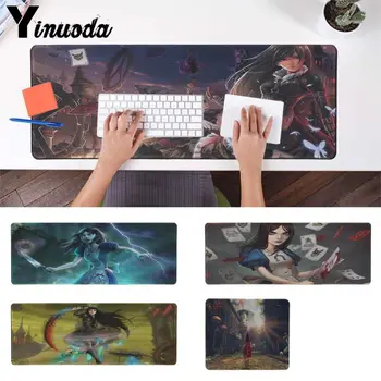 

Yinuoda with a knife alice madness Office Mice Gamer Soft Mouse Pad Extended Gaming mouse pad Large Mousepads