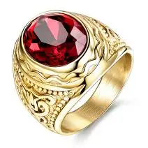XIAGAO,, мужские кольца на палец, новая мода, мужские ювелирные изделия, 4 вида цветов, Серебряное Золотое кольцо для мужчин, размер 9 до 13 - Цвет основного камня: 162