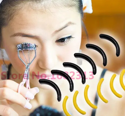 

New 6Pcs Random Color Mini Eyelashes Women Eyelash Curler Replacement Pads Eyelashes Circle Random Color Deliver