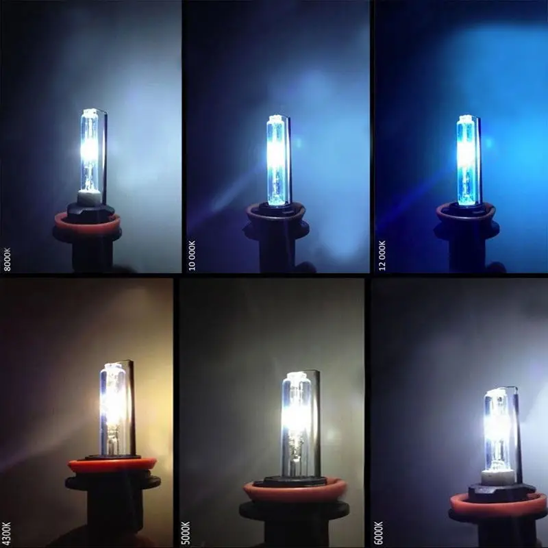 1 пара H7 HID 55 Вт Ксеноновые лампы для преобразования фар Комплект