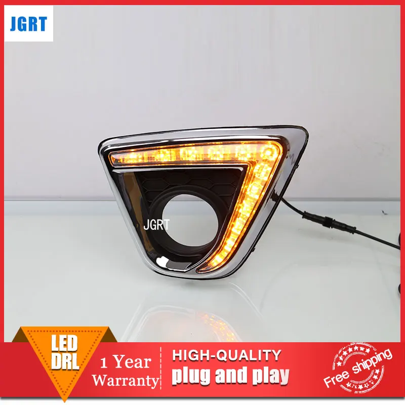 

car styling 2013-2015 For Mazda CX-5 LED DRL For CX-5 led fog lamps daytime running light High brightness guide LED DRL