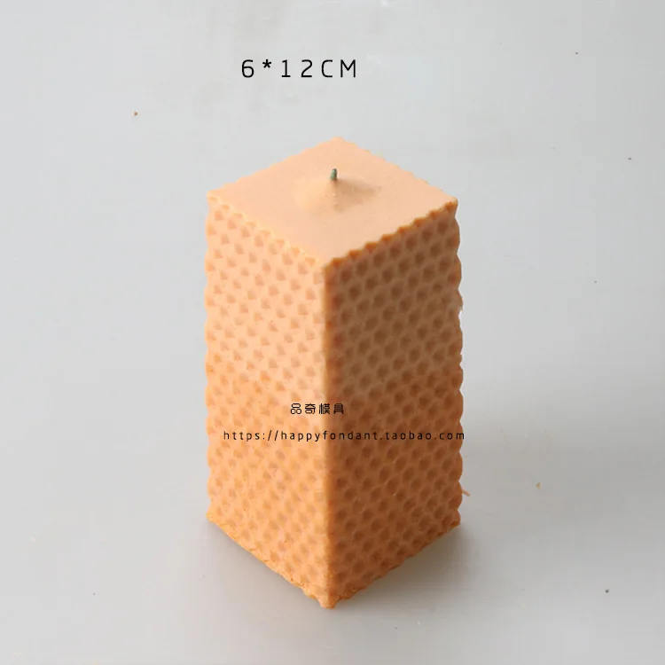 Honeycomb candle silicone mold several geometry candle mold DIY DIY handmade candle mold - Цвет: F