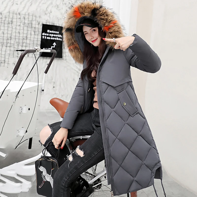 Winter Jacket Women Parka 2018 Fashion Winter New Coats Ladies Long Slim Jackets Warm Female Hooded Fur collar Outerwear NO369 Winter Jacket Women Parka 2018 Fashion Winter New Coats Ladies Long Slim Jackets Warm Female Hooded Fur collar Outerwear NO369