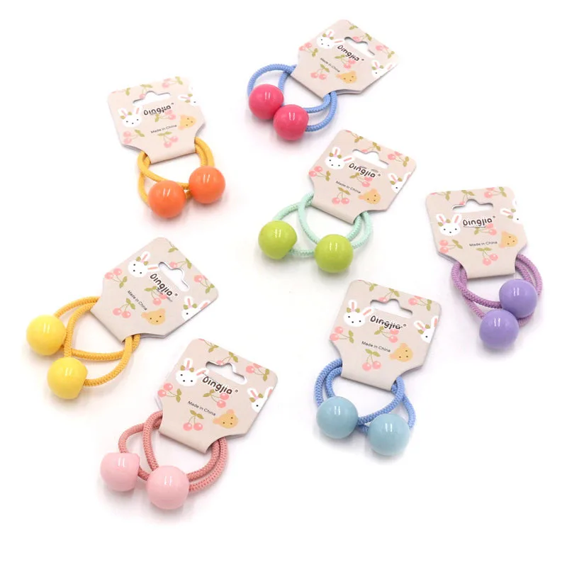 

Candy-colored children's hair ring, girls do not hurt the hair rope, baby mini hair small rubber band, elastic hair accessories