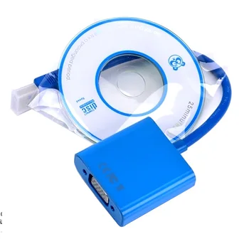 

USB to VGA 3.0 male to female Adapter Cable 1080P Display Moniter Converter External Card Video for PC Laptop 100pcs