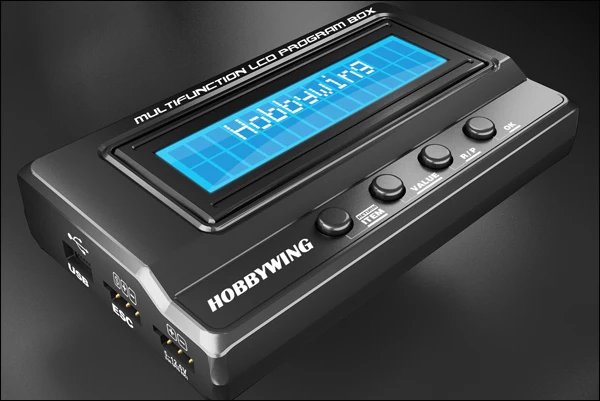 Новейший Hobbywing 3в1 Многофункциональный Профессиональный LCD программный ящик с
