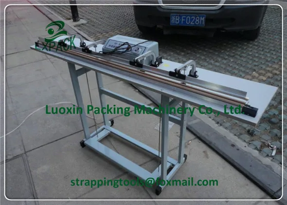 Long type foot heat sealer 300-1400mm Foot Pedal operated double impulse heat sealers Pedestal Impulse Sealers Constant Heat Sealers