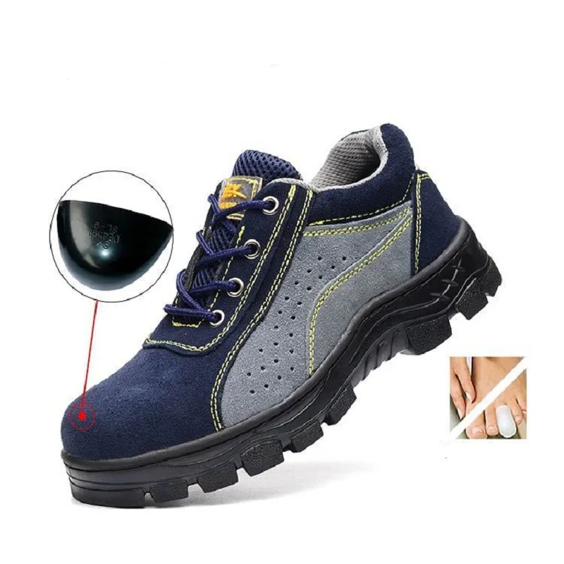

Hohner Safety Shoes Steel Toe insurance shoes men's dermis protection safety anti-smashing anti-piercing work shoes
