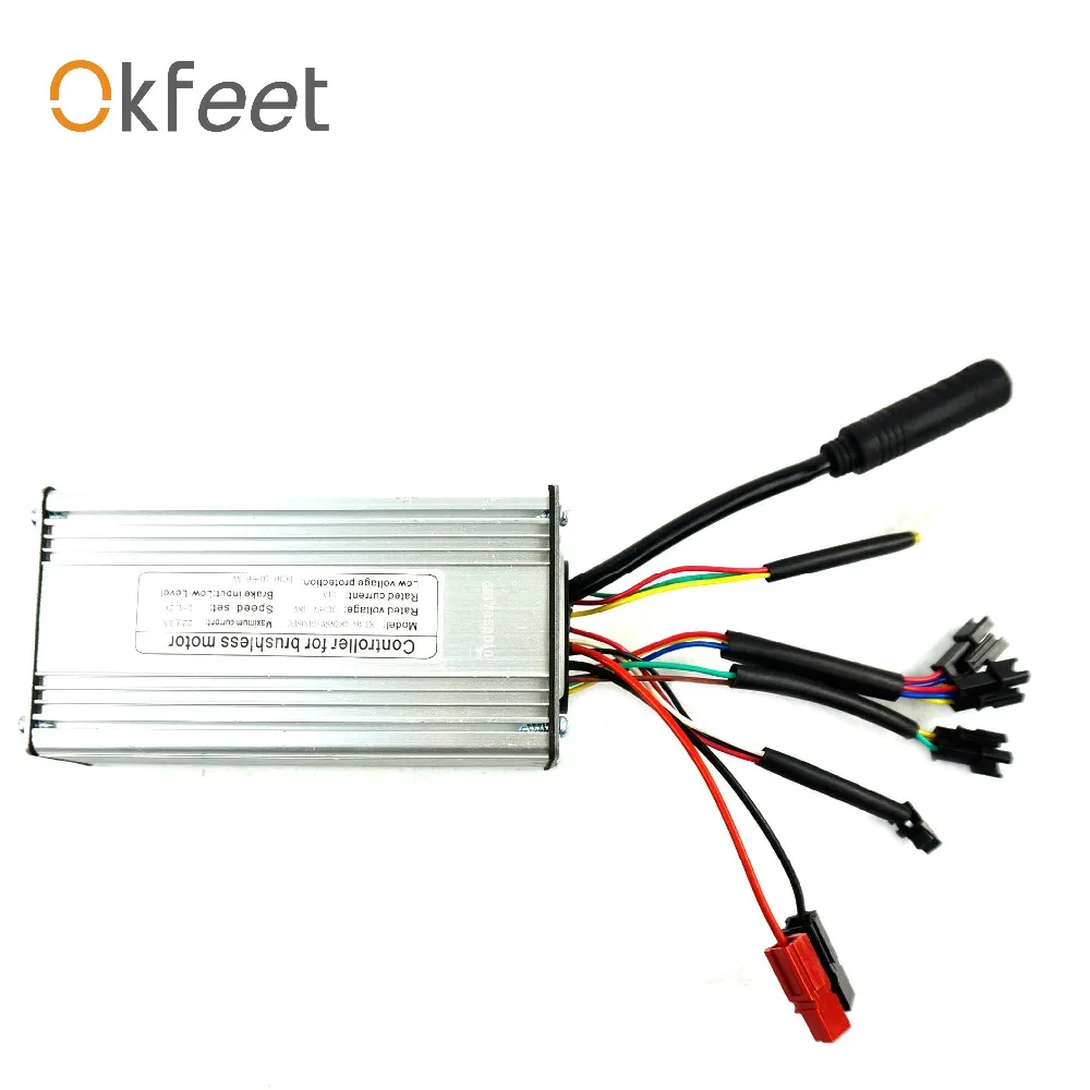 Top okfeet 500W Motor  Electric Bicycle sSandard Sinewave Controller  KT Series 36V/48V 22A 0