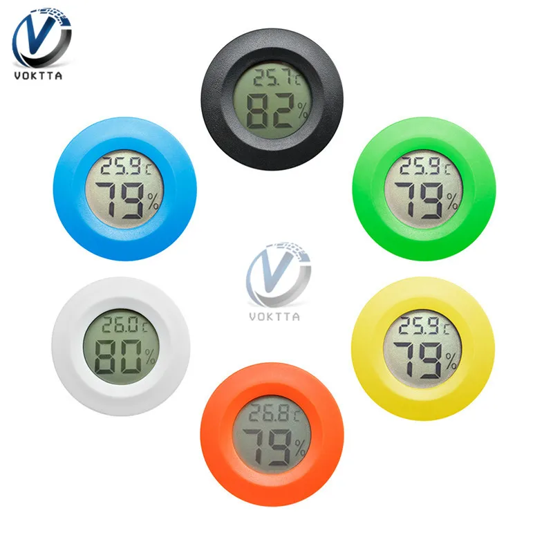 

1pcs Mini LCD Digital Thermometer Hygrometer Fridge Freezer Tester Temperature Humidity Sensor Meter Detector Gauge Thermograph