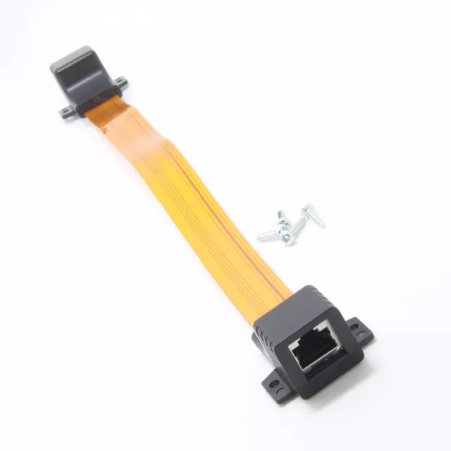 Premium Flat Cat5 or Cat6 Window & Doors Feed Through cablein Audio