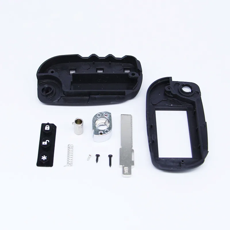 A91 folding car flip remote case Starline A91 A61 B9 B6 uncut blade fob case cover