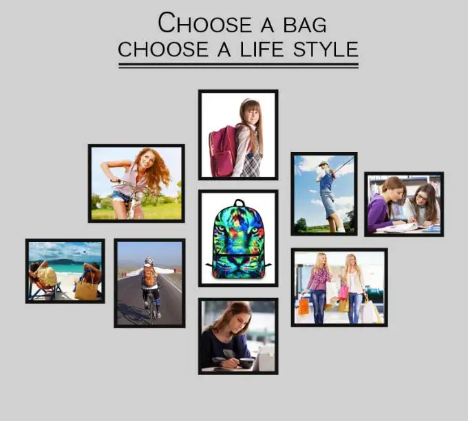 Book shoulder bag
