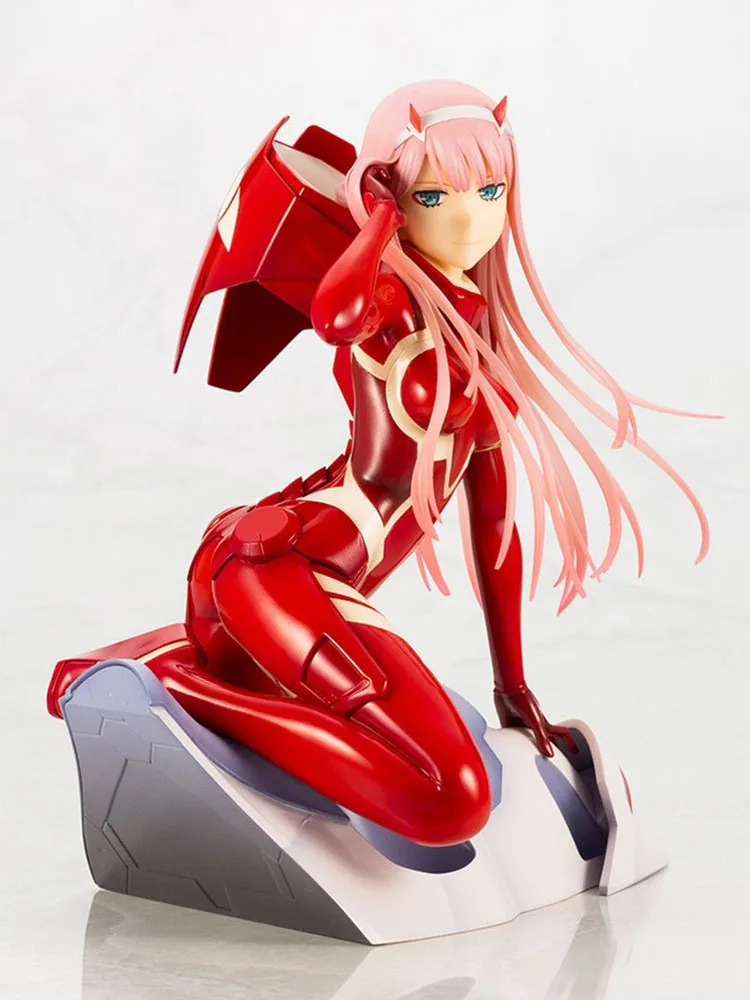 Экшн Фигурка новый любимый в Фране Zero Two 02 красная одежда сексуальные фигурки ПВХ