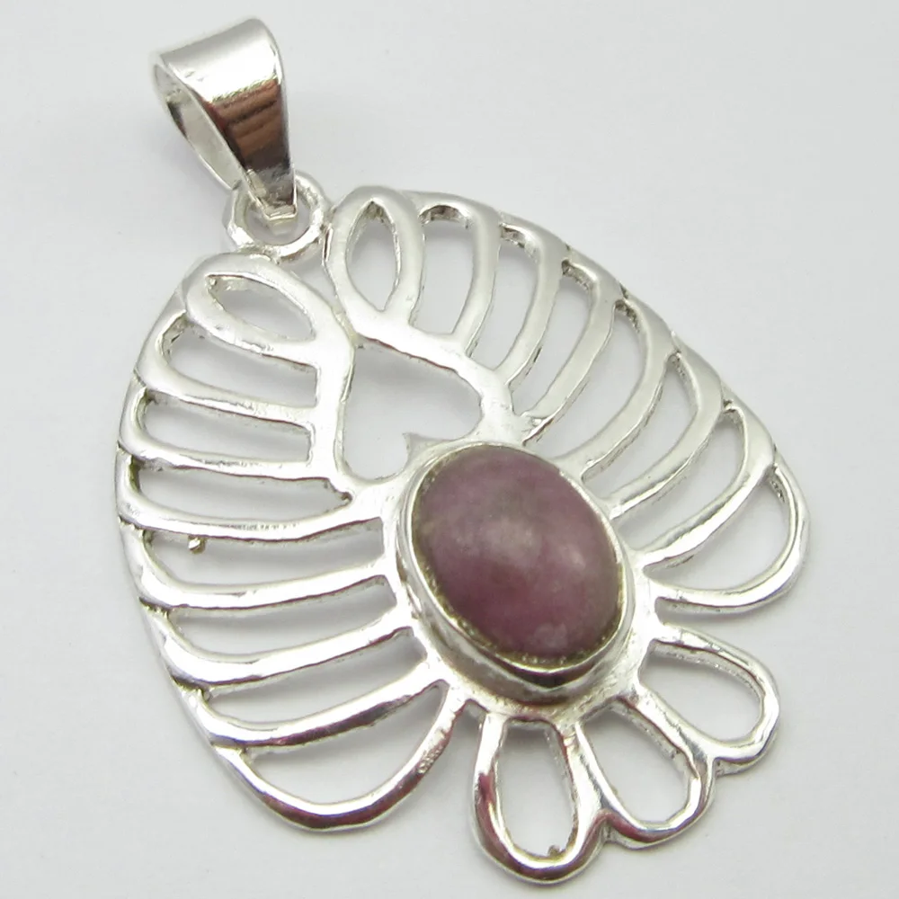 92.5% Solid Silver PHOSPHOSIDERITE Pendant 1.3&quot ! Fashion Jewelry | Украшения и аксессуары