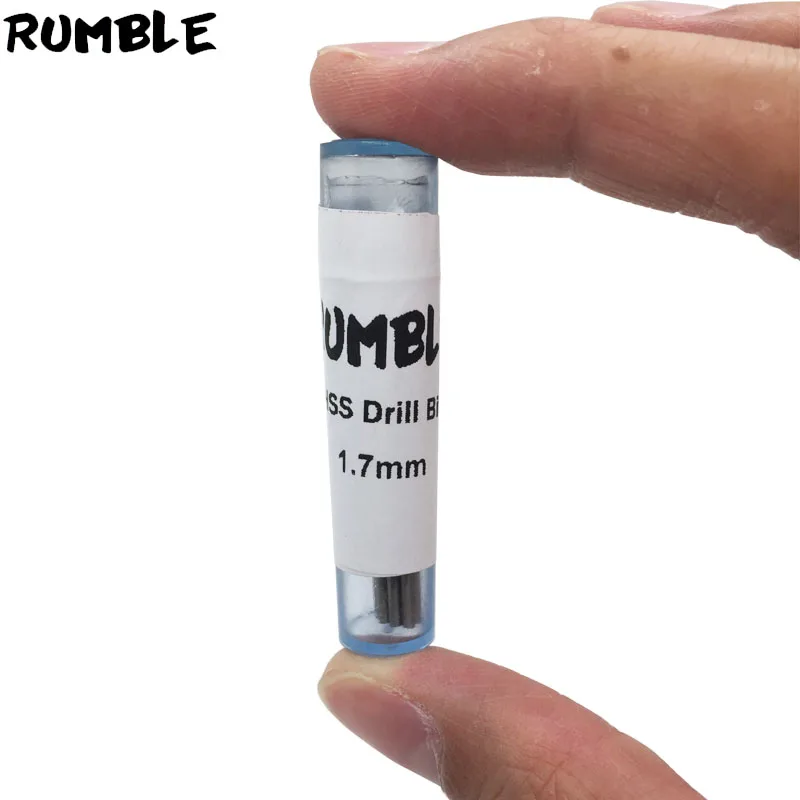 Rumble 80 шт 1 мм 1,2 мм 1,3 мм 1,4 мм 1,5 мм 1,7 мм 1,8 мм 1,9 мм HSS прямые высокоскоростные стальные сверла электрические сверла электроинструменты