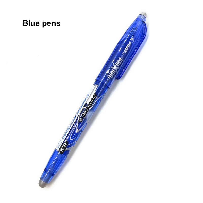 Yushun 3/6/9/12/15 шт. BLS-FR5 со стирающимися чернилами гелевой ручки Pilot со стирающимися чернилами Frixion гелевая ручка ролика стержень шариковой ручки 0,5 мм - Цвет: Blue pen