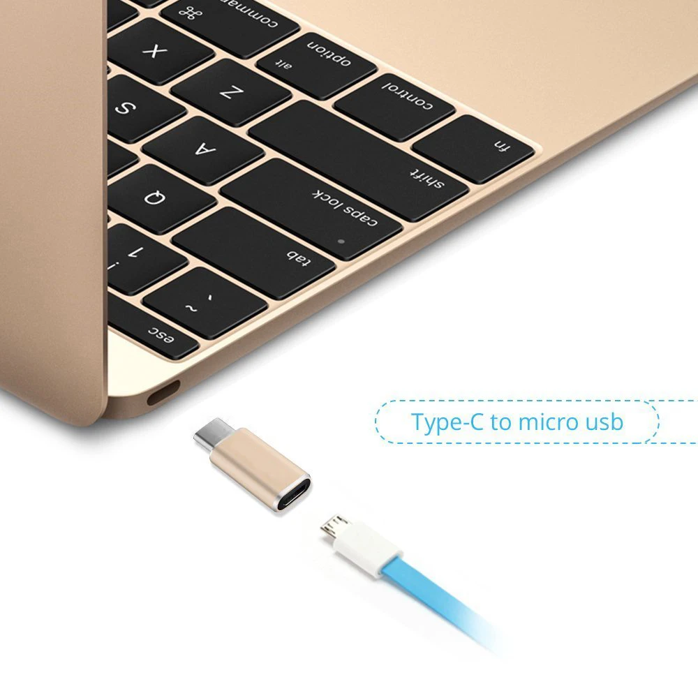Адаптер USB Type C папа микро мама для Chuwi VI8 Plus Hi8 Pro HiBook Синхронизация и зарядный