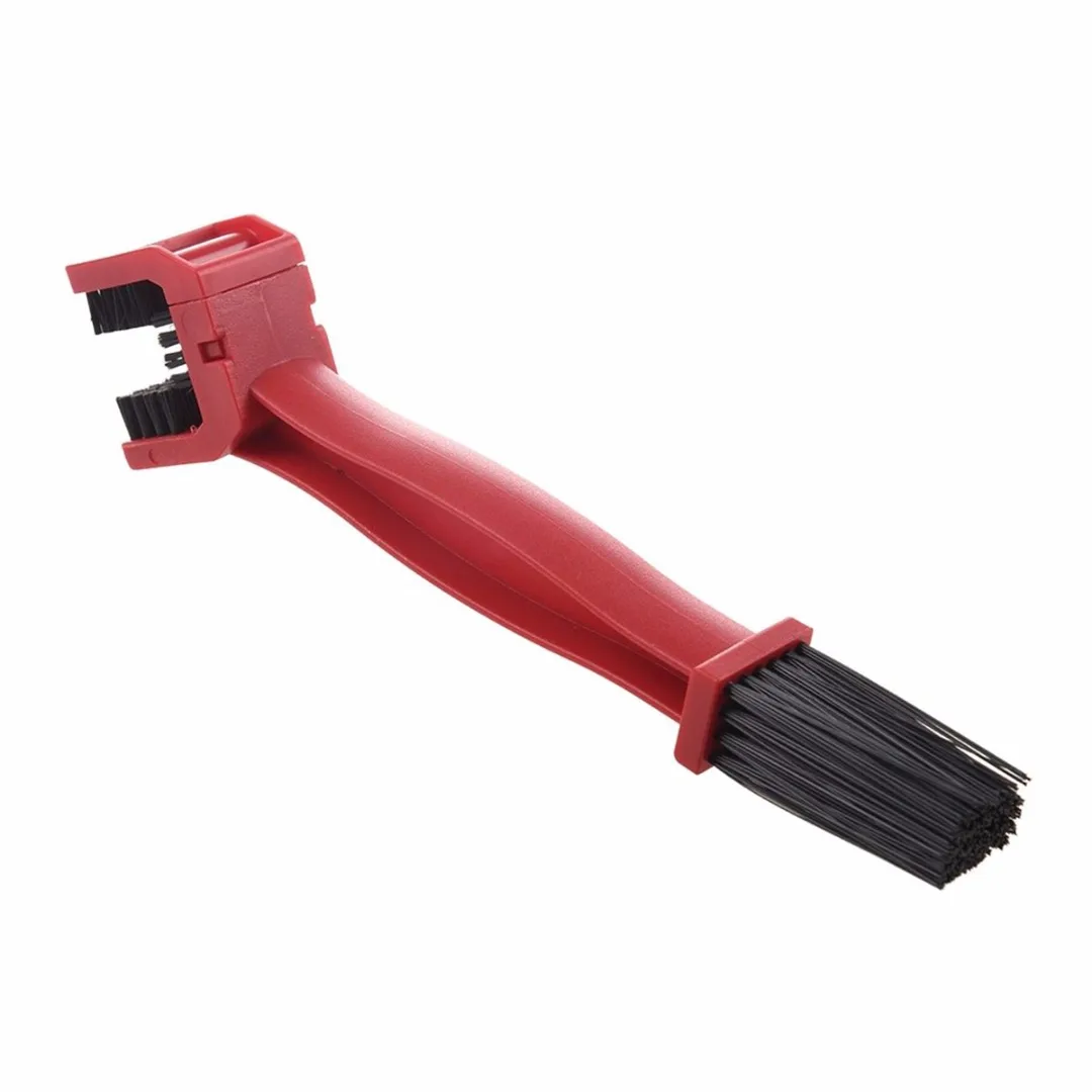 1Pcs Practical Cycling Motorcycle Bicycle Chain Brush Nylon ABS Cycling Wheel Cleaning Brush Dust Remover Outdoor Cleaner Tool