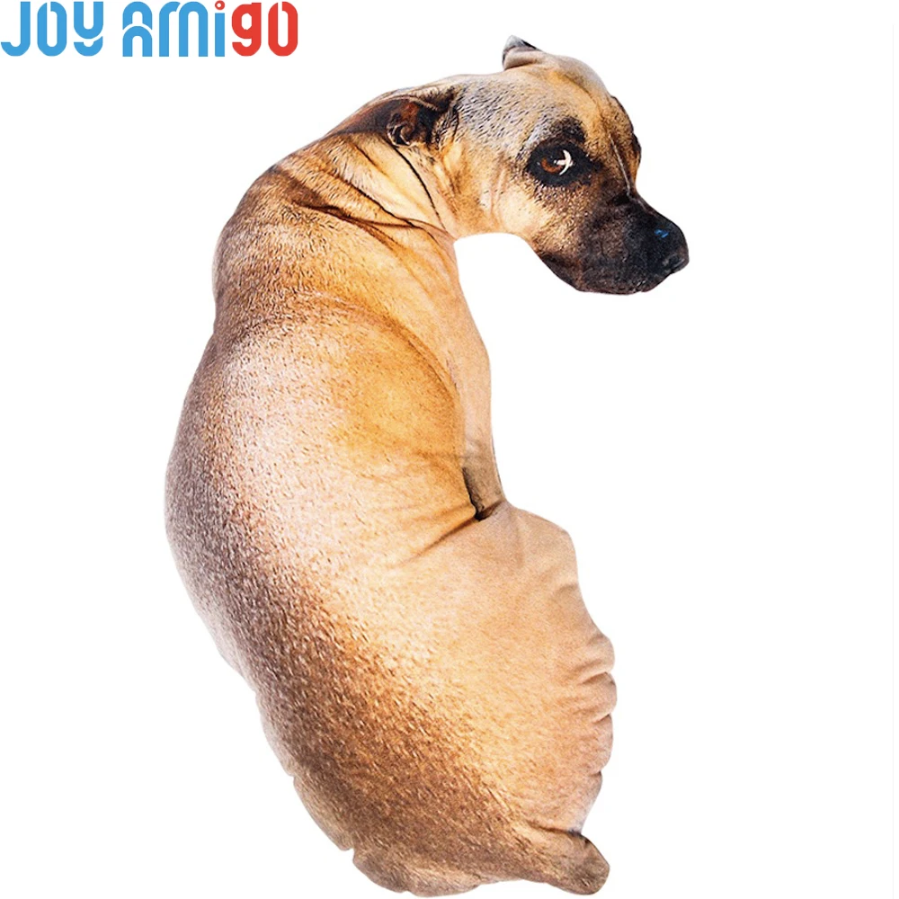 Soft Dog Cushion Stuffed Animal Throw Pillow Soft Puppy Cushion Home