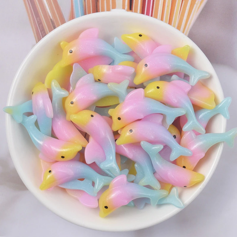 Happy Monkey 20pcs/pack Resin Cartoon Dolphin Slime Supplies Toys Mini Cute DIY Slime Accessories Filler for Clear Fluffy Slime Happy Monkey 20pcs/pack Resin Cartoon Dolphin Slime Supplies Toys Mini Cute DIY Slime Accessories Filler for Clear Fluffy Slime